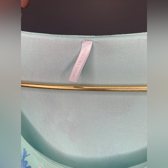 PinkBlush Floral Marernity Dress - Picture 3 of 4